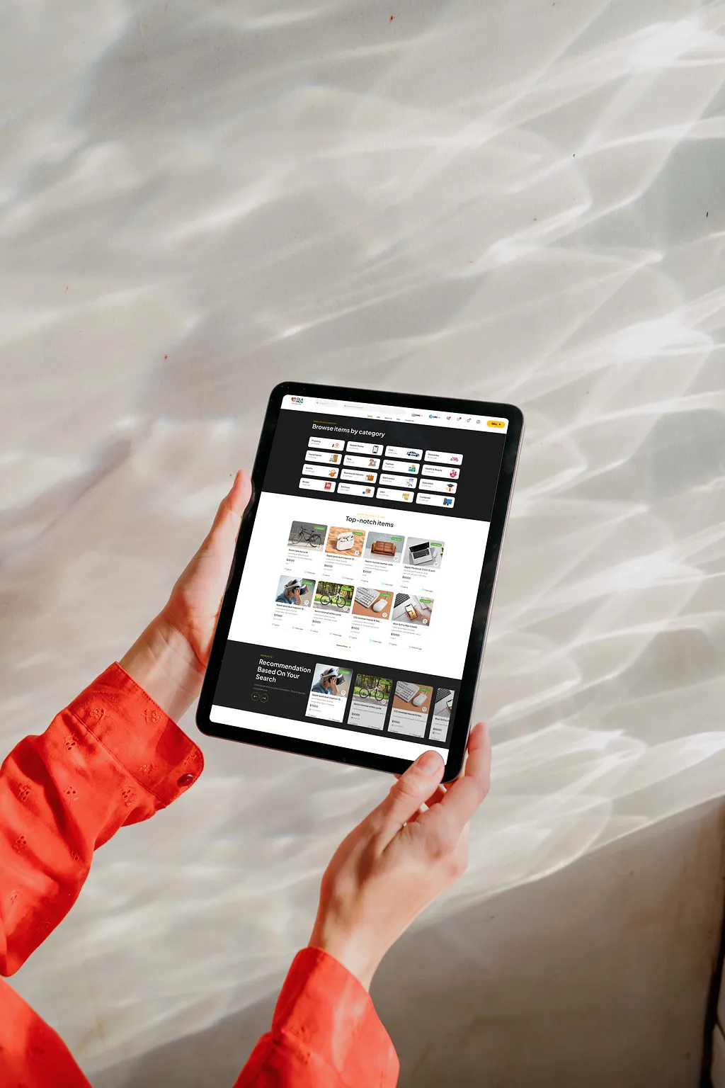 OLAMOU — Marketplace cover