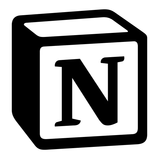 Notion logo — tool used by S. Vysak
